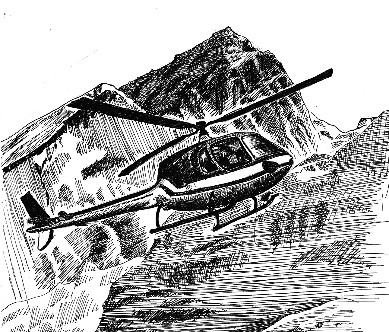 Kailash helicopter tour via Lucknow