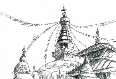 Kathmandu Day Tour – II (Swayambhunath Stupa & Kathmandu Durbar Square)